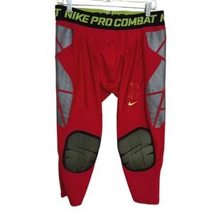 Nike Pro Combat HyperStrong Slider Tights Men's XL Red MLB Performance Apparel